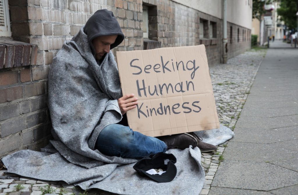 Homeless and Seeking Human Kindness