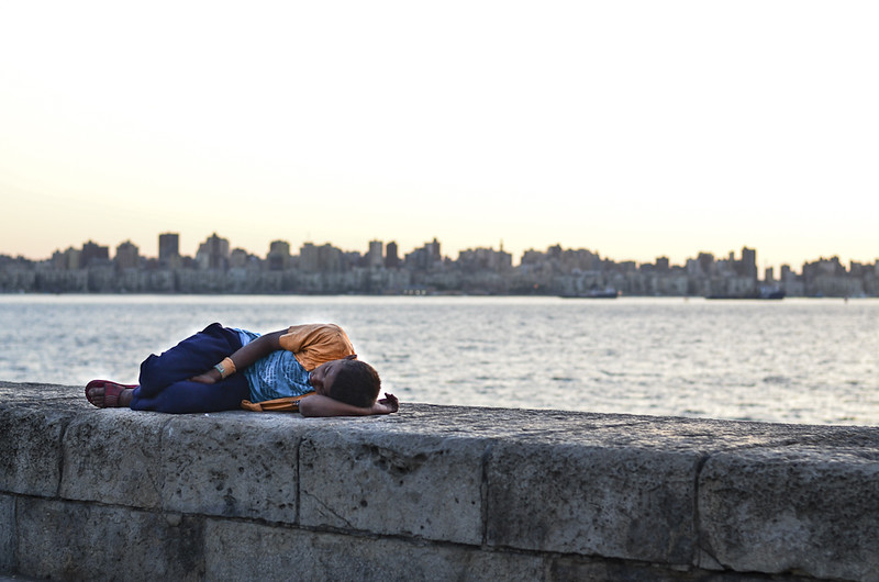 Egyptian Child Sleeping Outside | Source: BorgenProject.com
